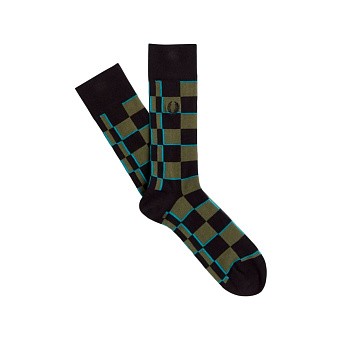 Носки Fred Perry Glitch Chequerboard Socks