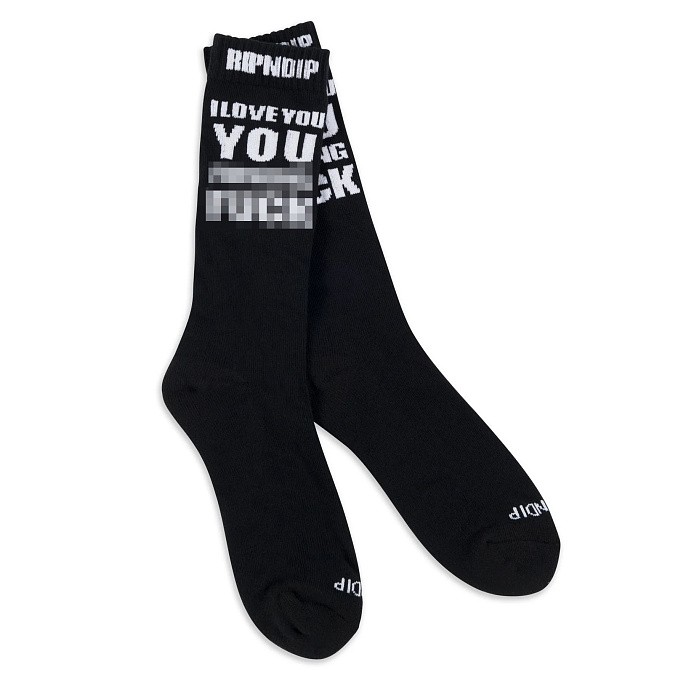 Носки RIPNDIP Ily F F Socks Black