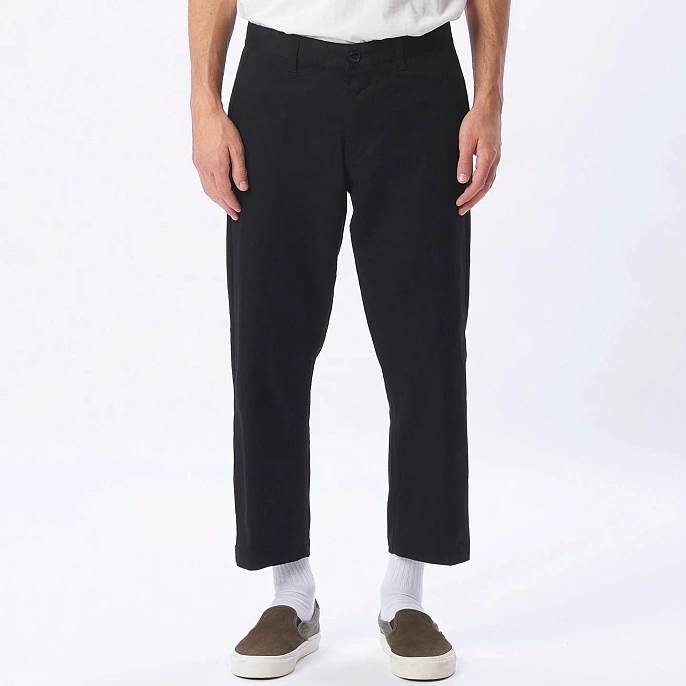 Брюки Obey Straggler Flooded Pant