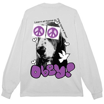 Лонгслив Obey Peace Eyes Heavyweight Ls T-shirt