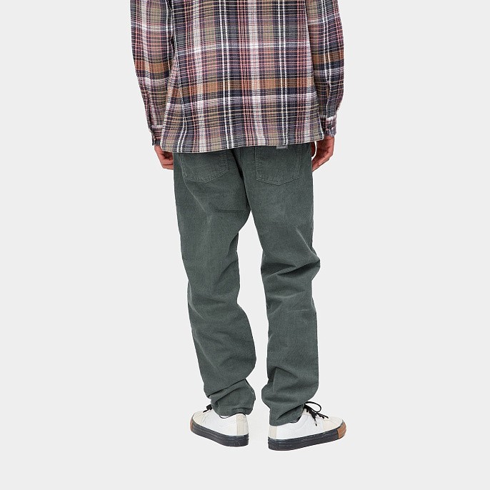 Мужские брюки Carhartt WIP Newel Pant Corduroy Jura (rinsed)