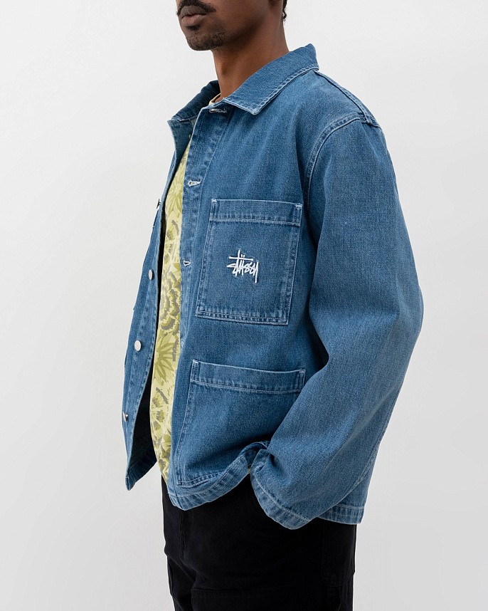 Куртка Stussy Denim Chore Jacket