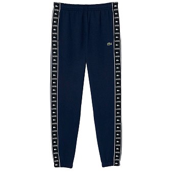 Спортивные брюки Lacoste Men's Logo Stripe Sweatpants Blue Marine