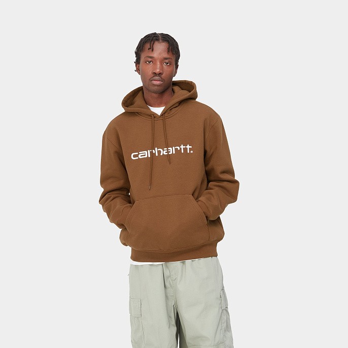 Толстовка Carhartt WIP Hooded Carhartt Sweatshirt